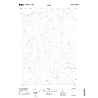 2021 Map of Spinney Brook, 2021 Print
