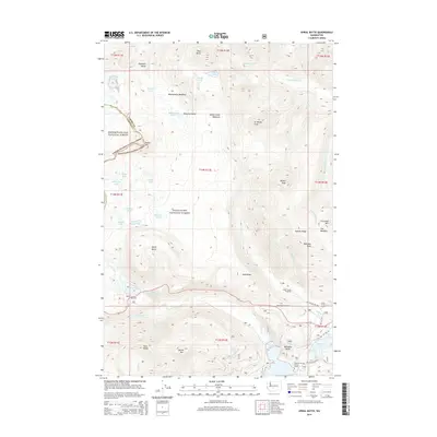 2014 Map of Spiral Butte, 2014 Print