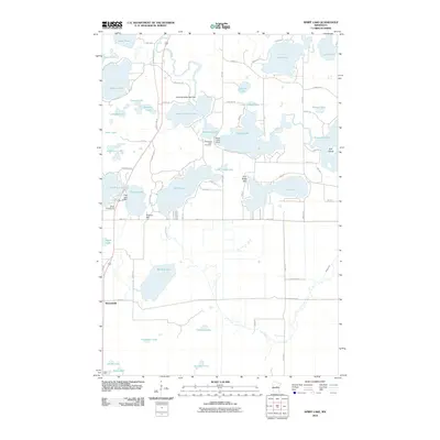 2010 Map of Spirit Lake, 2010 Print