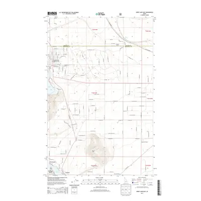 2013 Map of Spirit Lake East, 2013 Print