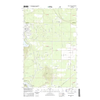 2017 Map of Spirit Lake East, 2017 Print