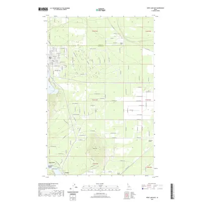 2020 Map of Spirit Lake East, 2020 Print