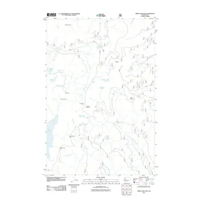 2011 Map of Spirit Lake East, 2011 Print