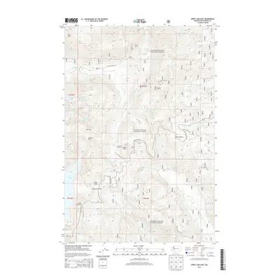 2013 Map of Spirit Lake East, 2013 Print