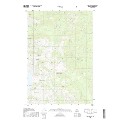 2020 Map of Spirit Lake East, 2020 Print
