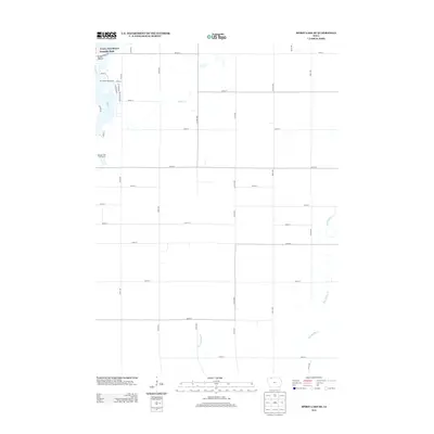 2013 Map of Spirit Lake SE, 2013 Print