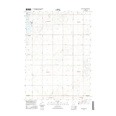 2015 Map of Spirit Lake SE, 2015 Print