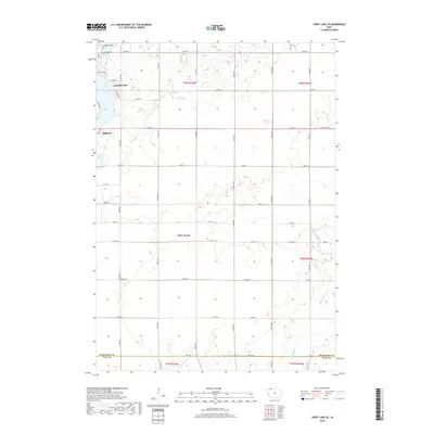 2018 Map of Spirit Lake SE, 2018 Print