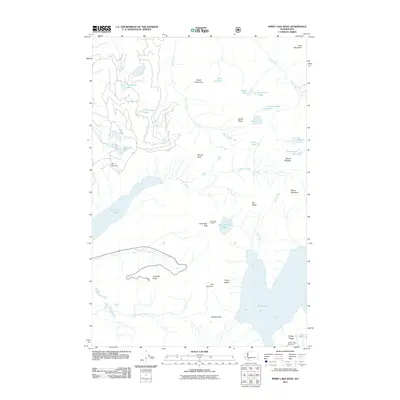2011 Map of Spirit Lake West, 2011 Print