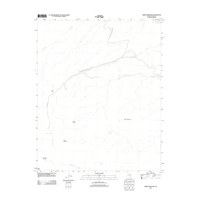 2012 Map of Spirit Mountain, 2012 Print