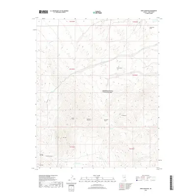 2018 Map of Spirit Mountain, 2018 Print