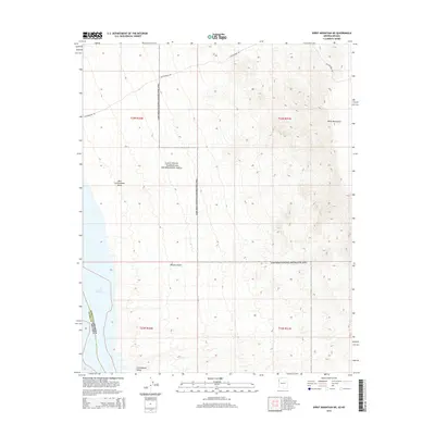 2014 Map of Spirit Mountain NE, 2014 Print