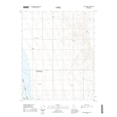 2018 Map of Spirit Mountain NE, 2018 Print