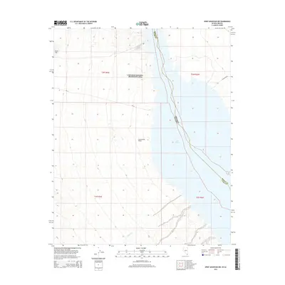 2014 Map of Spirit Mountain NW, 2014 Print