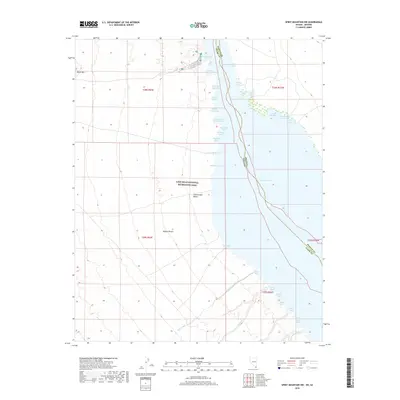 2018 Map of Spirit Mountain NW, 2018 Print