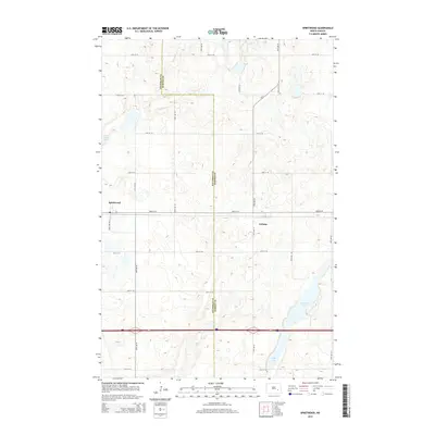 2014 Map of Spiritwood, 2014 Print