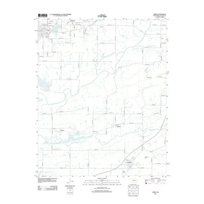 2012 Map of Spiro, 2012 Print