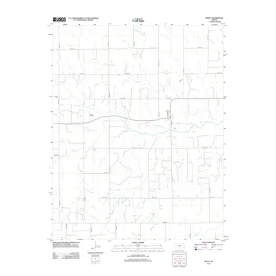 2012 Map of Spivey, 2012 Print