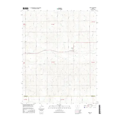 2016 Map of Spivey, 2016 Print