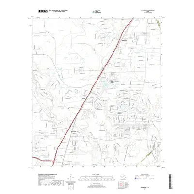 2019 Map of Splendora, 2019 Print