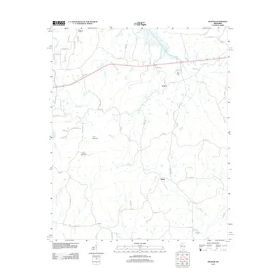2012 Map of Splinter, 2012 Print