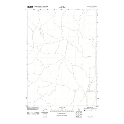 2010 Map of Split Butte, 2010 Print