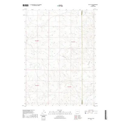 2017 Map of Split Hill SW, 2017 Print