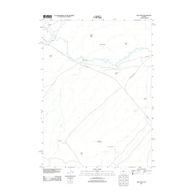2012 Map of Split Rock, 2012 Print