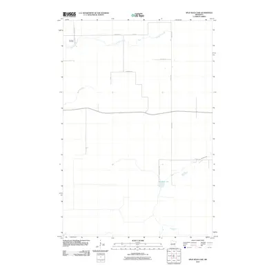 2010 Map of Split Rock Lake, 2010 Print