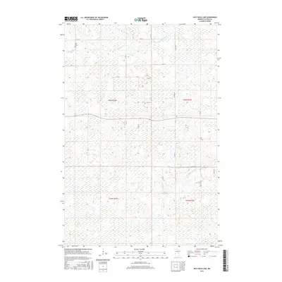 2016 Map of Split Rock Lake, 2016 Print