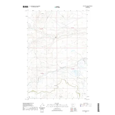 2020 Map of Split Rock Lake, 2020 Print