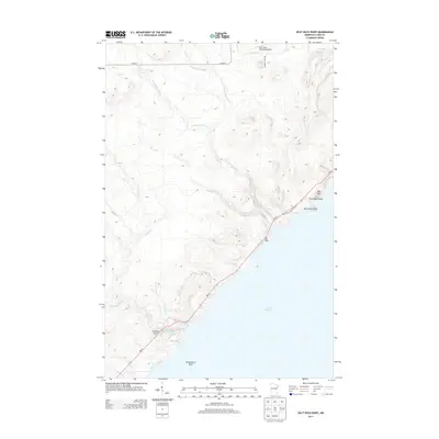 2013 Map of Split Rock Point, 2013 Print