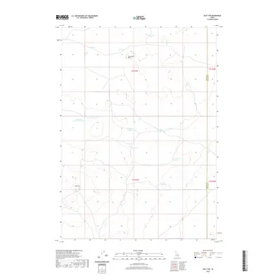 2020 Map of Split Top, 2020 Print