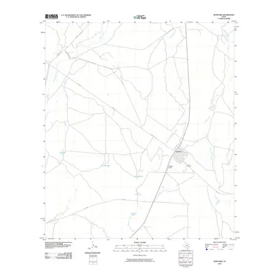 2010 Map of Spofford, 2010 Print