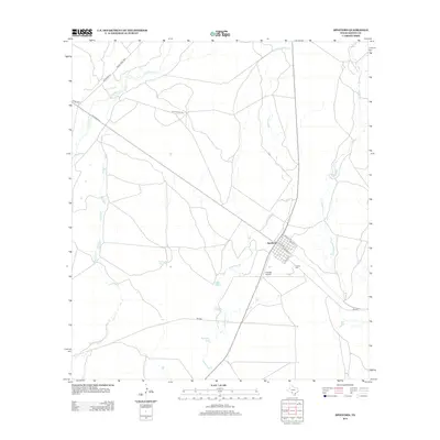 2013 Map of Spofford, 2013 Print