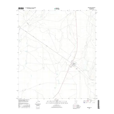 2016 Map of Spofford, 2016 Print