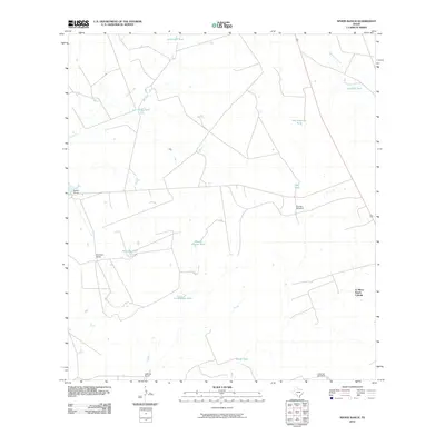 2010 Map of Spohn Ranch, 2010 Print