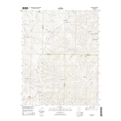2015 Map of Spokane, 2015 Print