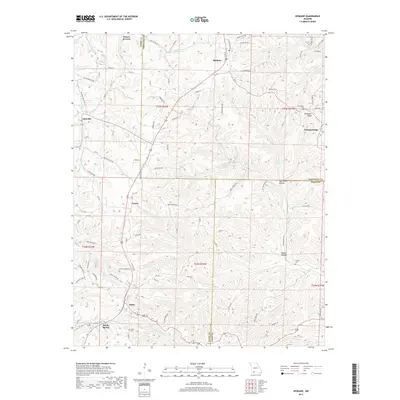 2017 Map of Spokane, 2017 Print