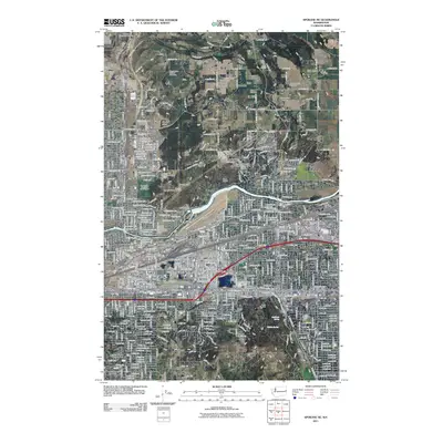 2011 Map of Spokane NE, 2011 Print