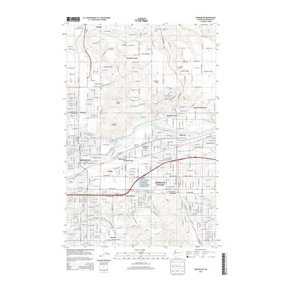 2014 Map of Spokane NE, 2014 Print