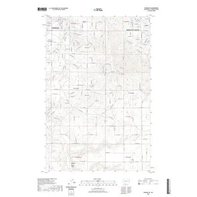 2020 Map of Spokane SE, 2020 Print