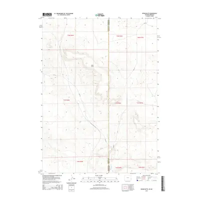 2015 Map of Spoon Butte, 2015 Print