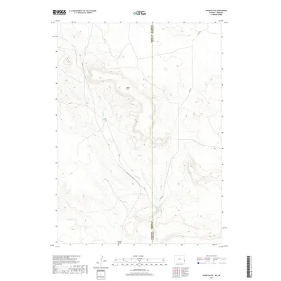 2017 Map of Spoon Butte, 2017 Print