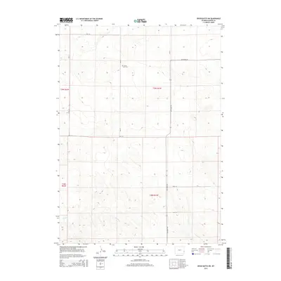 2015 Map of Spoon Butte NW, 2015 Print