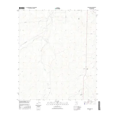 2016 Map of Spoon Draw, 2016 Print