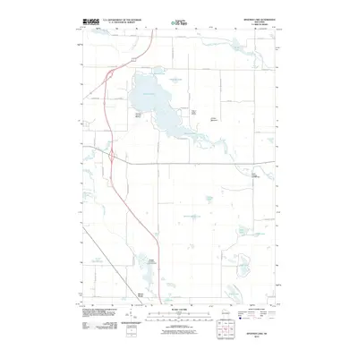 2010 Map of Spooner Lake, 2010 Print