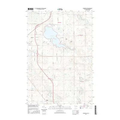 2015 Map of Spooner Lake, 2015 Print