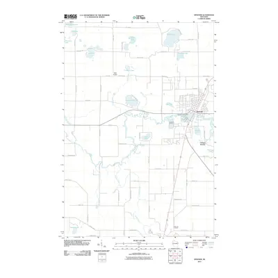 2010 Map of Spooner, 2010 Print