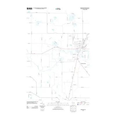 2013 Map of Spooner, 2013 Print